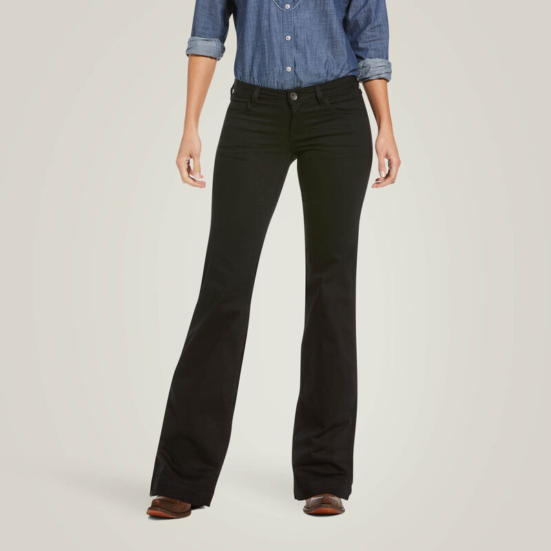 
            
                Load image into Gallery viewer, Forever Black Trouser Jean by Ariat
            
        
