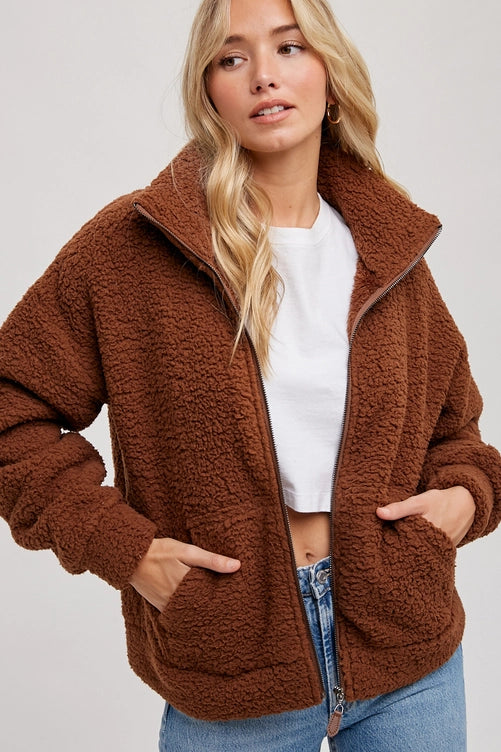 The Fritz Faux Shearling Jacket