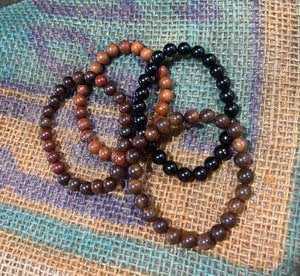 Bracelet Set - Wood Beads