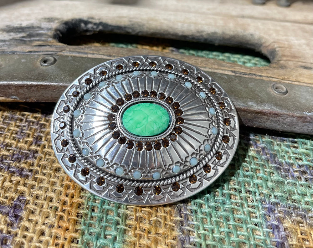 
            
                Load image into Gallery viewer, Tribal Stamp Belt Buckle
            
        