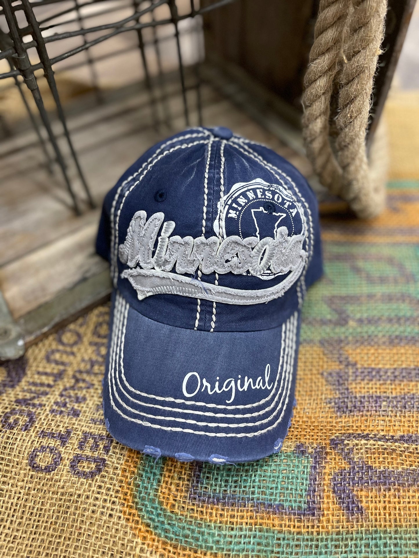 Minnesota Navy Baseball Cap