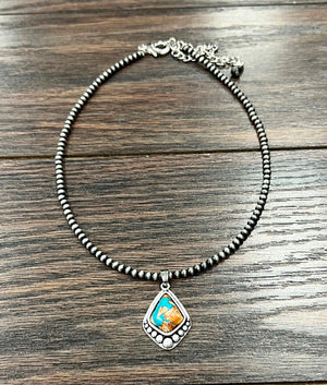 Navajo Gemstone Necklace