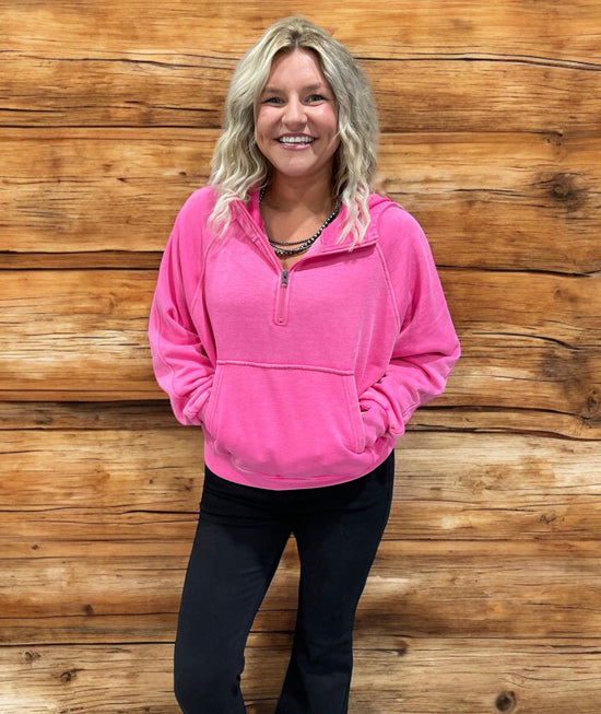 Bold & Bright Hoodie - Pink