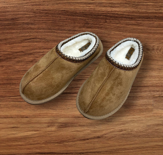 Sparks Braided Slipper - Tan