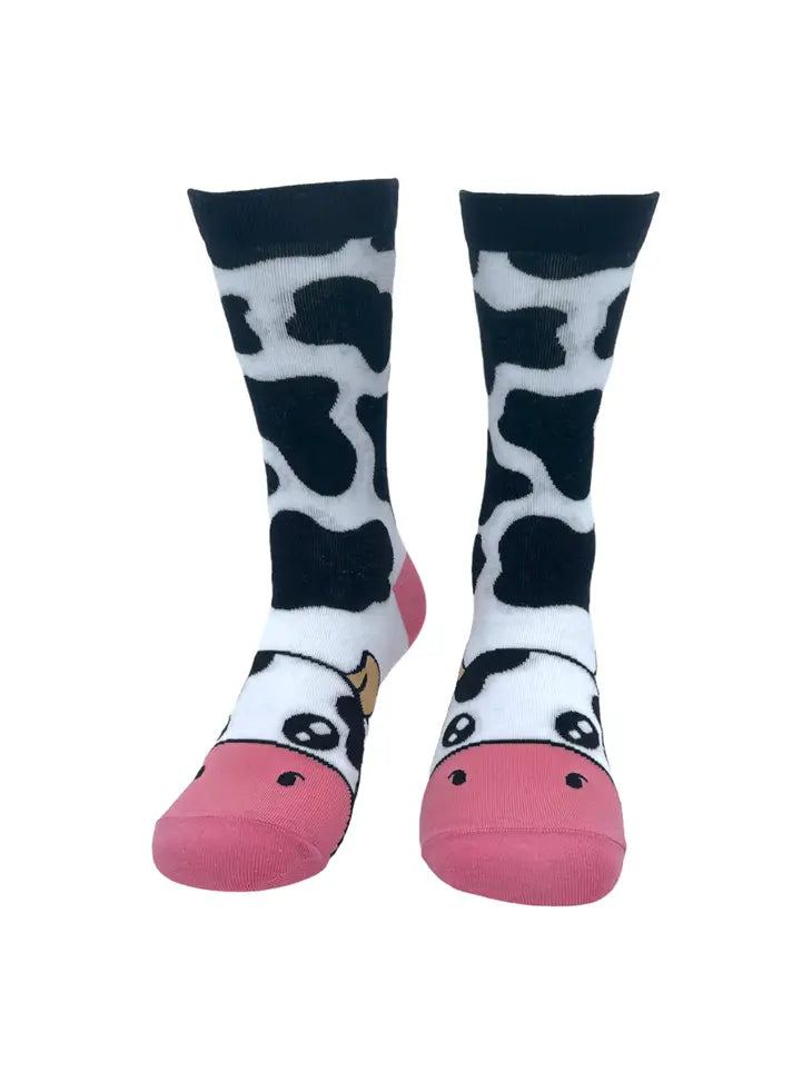 
            
                Load image into Gallery viewer, Funny Cow Socks
            
        