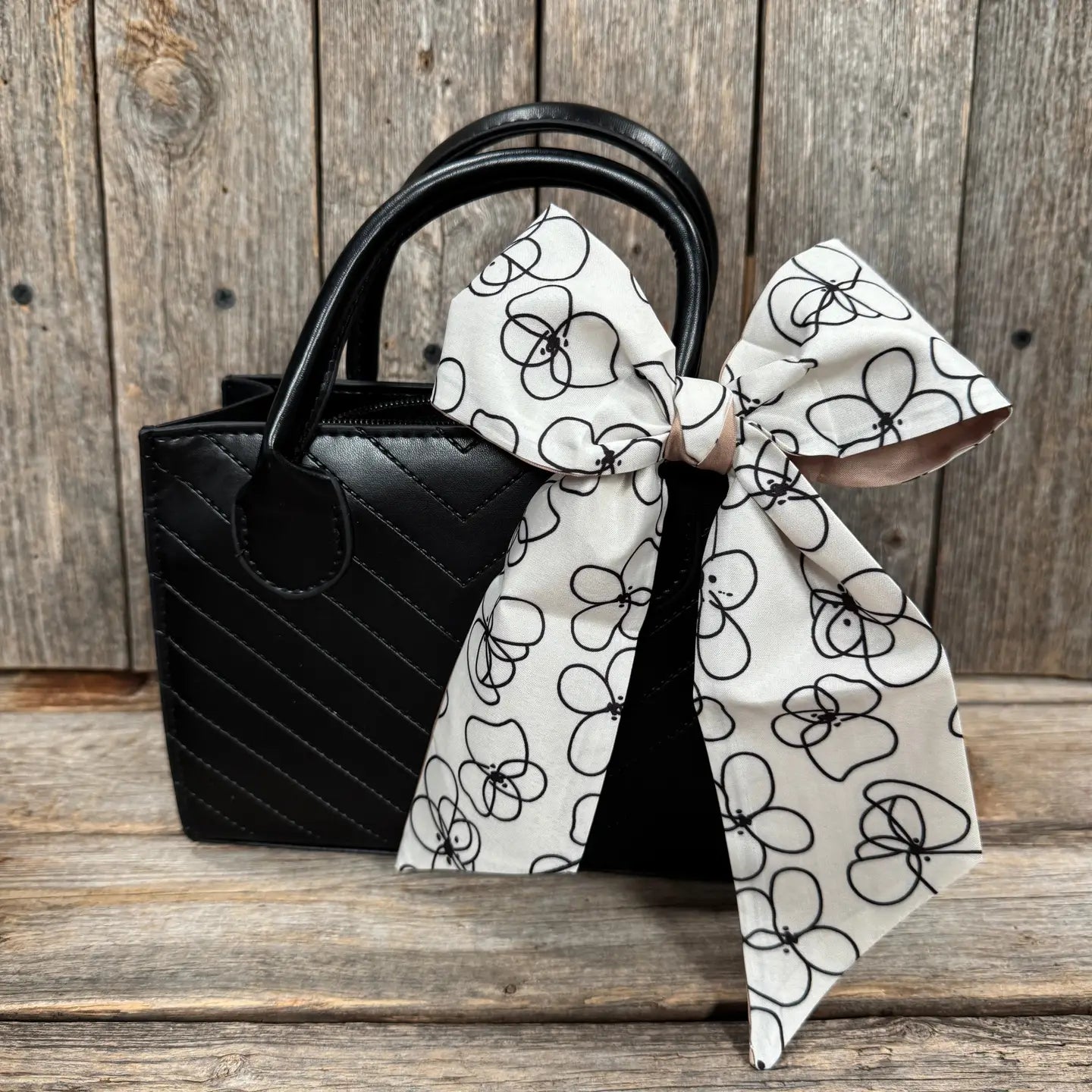 Cream and Black Patterned Western Skinny Mini Wild Rag – A Farm Chick's ...