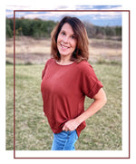 Liz Griffith | Owner of Wisconsin based women's clothing boutique A Farm Chick's Closet | fashion finds for the everyday farm girl