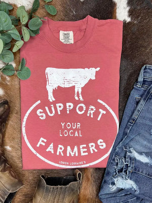 Support Local Farmers - Cow