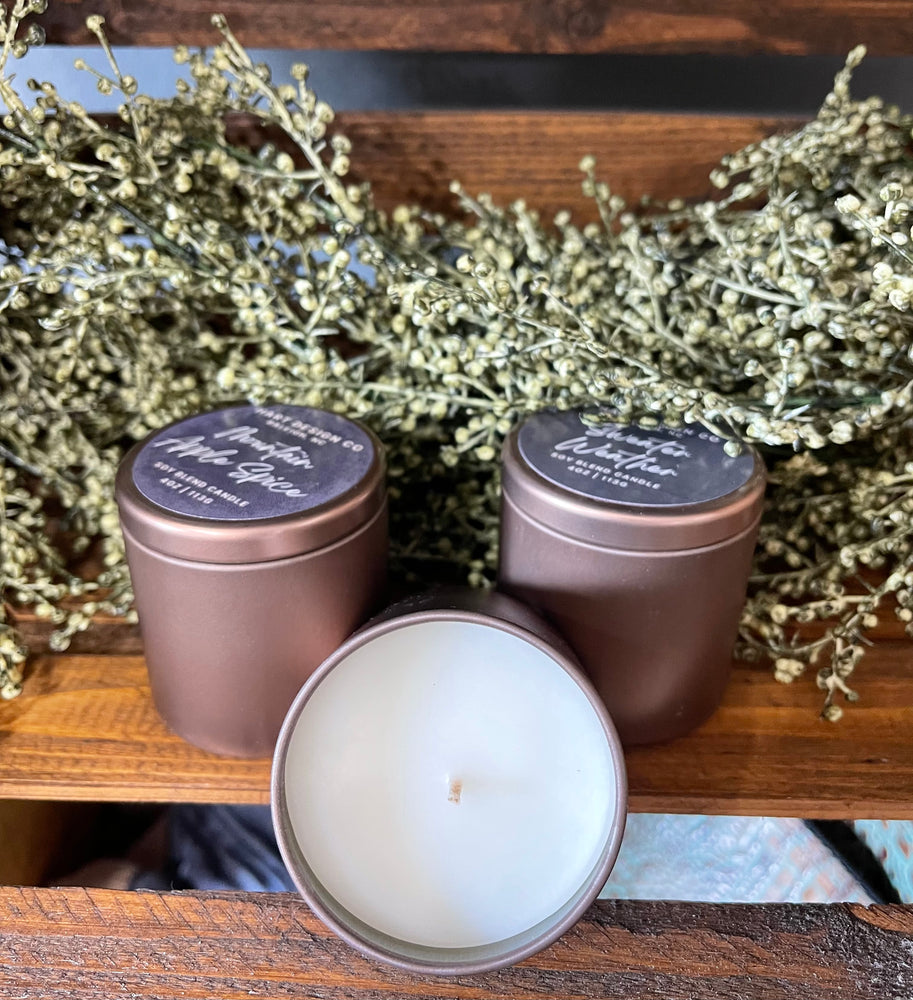Sweet Smelling Tin Can Candles
