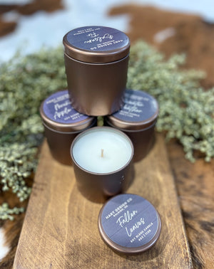 Sweet Smelling Tin Can Candles
