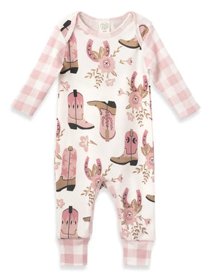 
            
                Load image into Gallery viewer, Oh Baby Cowgirl Romper
            
        